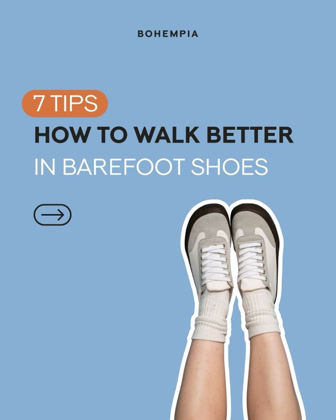 Walking barefoot is natural — but doing it right makes all the difference. 👣✨ Swipe through for 7️⃣ easy tips to improve...