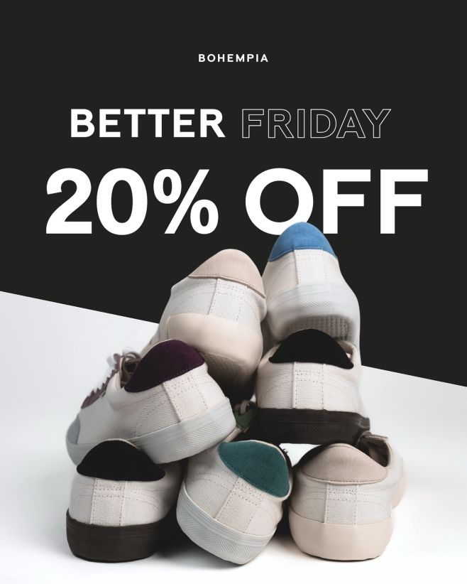 20% OFF on BHMP barefoot shoes! 👣 Discover natural comfort and healthier walking with Bohempia barefoot footwear. For a...